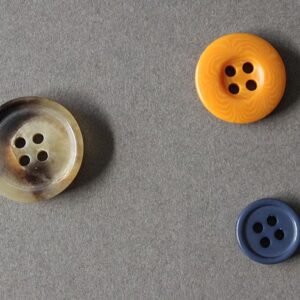 Four Hole front Button